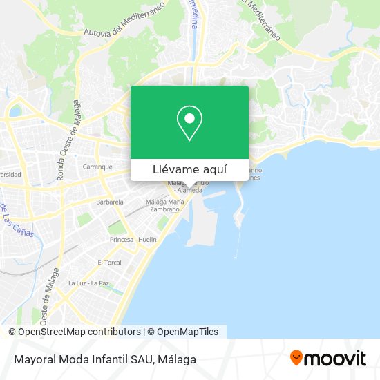 Mapa Mayoral Moda Infantil SAU