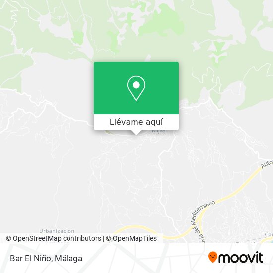 Mapa Bar El Niño