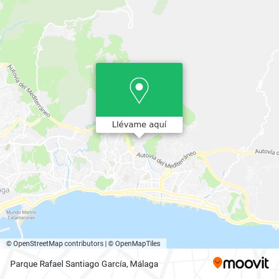 Mapa Parque Rafael Santiago García