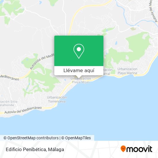 Mapa Edificio Penibética