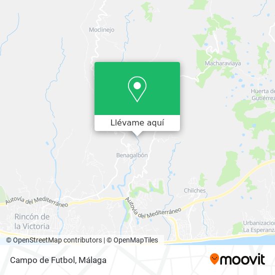 Mapa Campo de Futbol