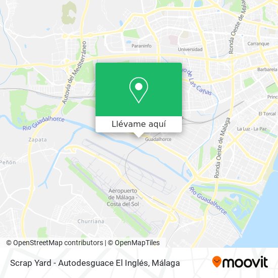Mapa Scrap Yard - Autodesguace El Inglés