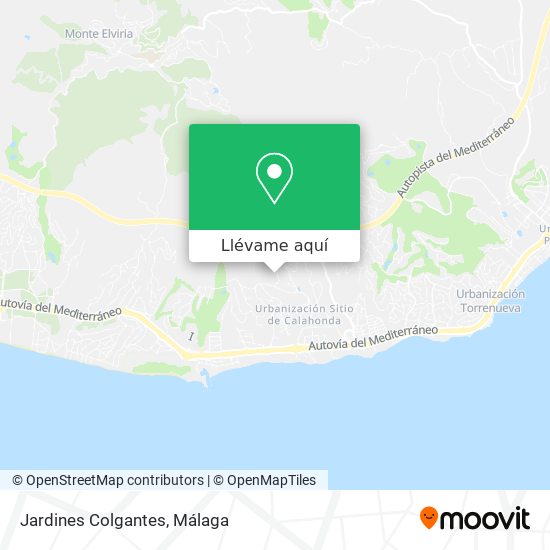 Mapa Jardines Colgantes