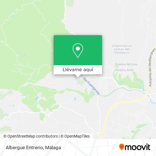 Mapa Albergue Entrerio