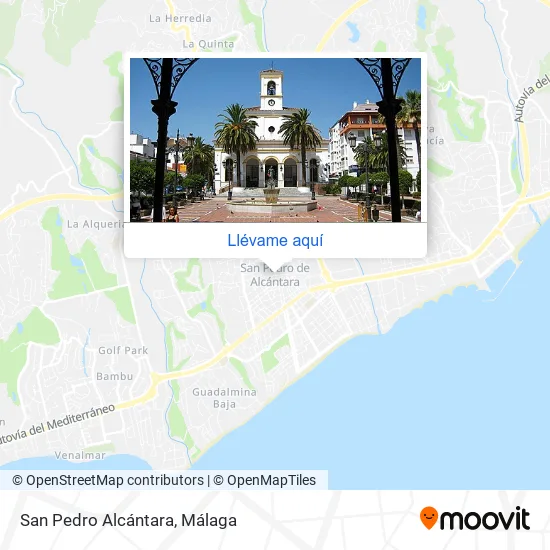 Mapa San Pedro Alcántara