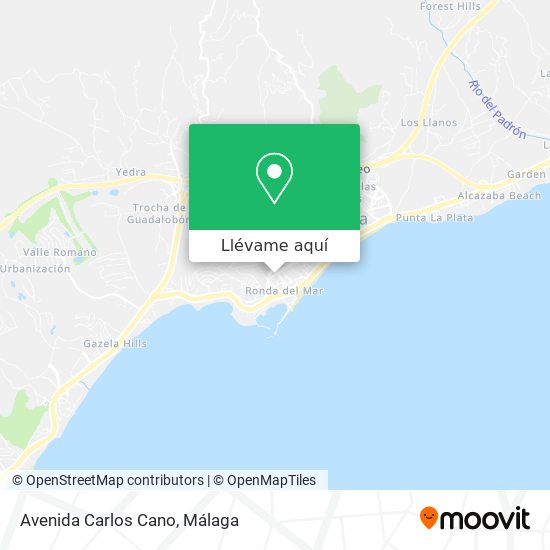 Mapa Avenida Carlos Cano