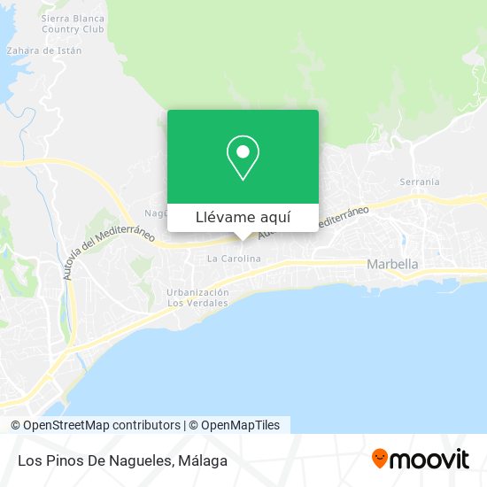 Mapa Los Pinos De Nagueles