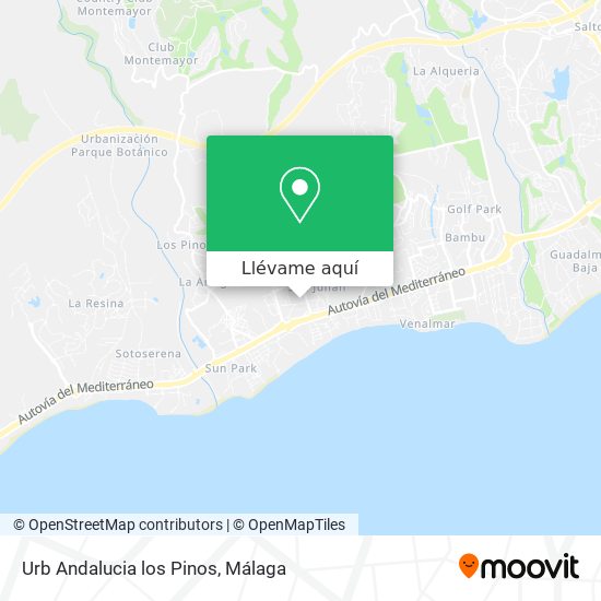 Mapa Urb Andalucia los Pinos