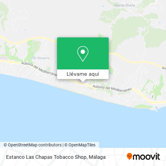 Mapa Estanco Las Chapas Tobacco Shop