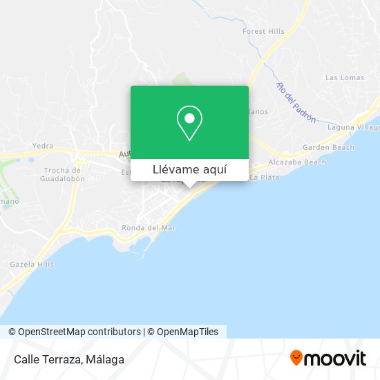 Mapa Calle Terraza