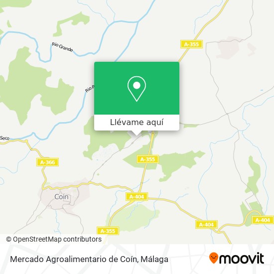 Mapa Mercado Agroalimentario de Coín
