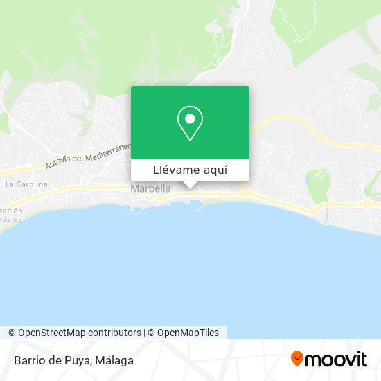 Mapa Barrio de Puya