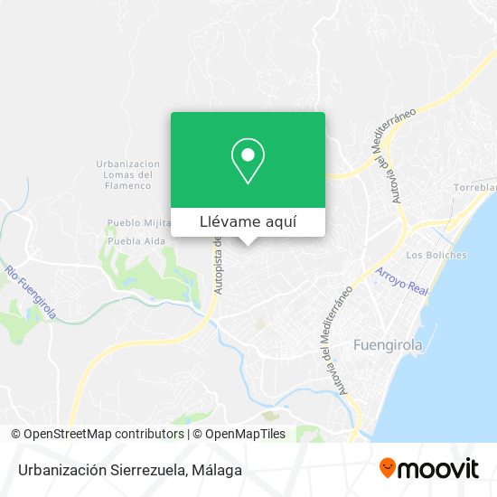Mapa Urbanización Sierrezuela