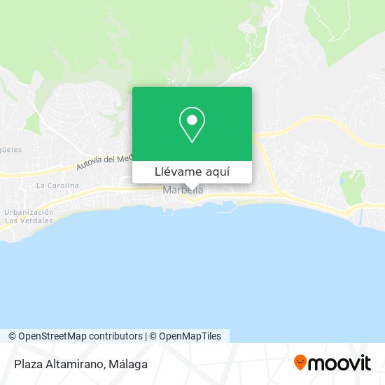 Mapa Plaza Altamirano