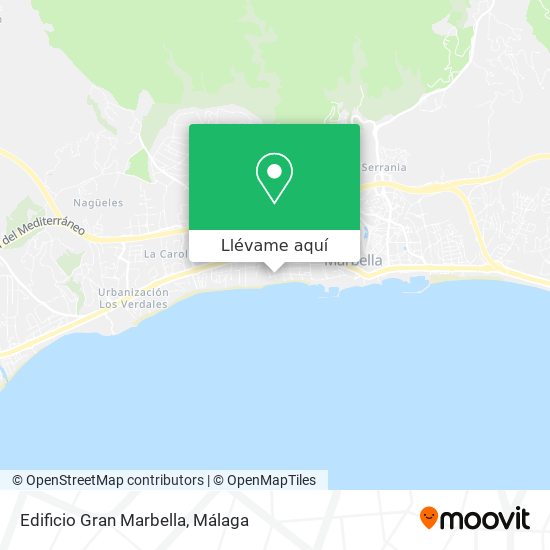 Mapa Edificio Gran Marbella