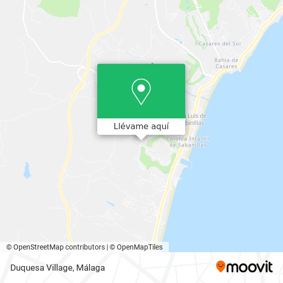 Mapa Duquesa Village