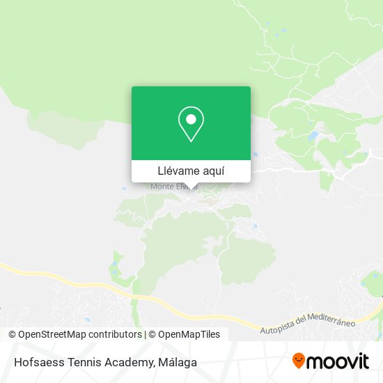 Mapa Hofsaess Tennis Academy