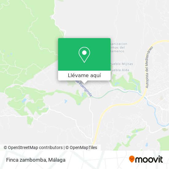 Mapa Finca zambomba