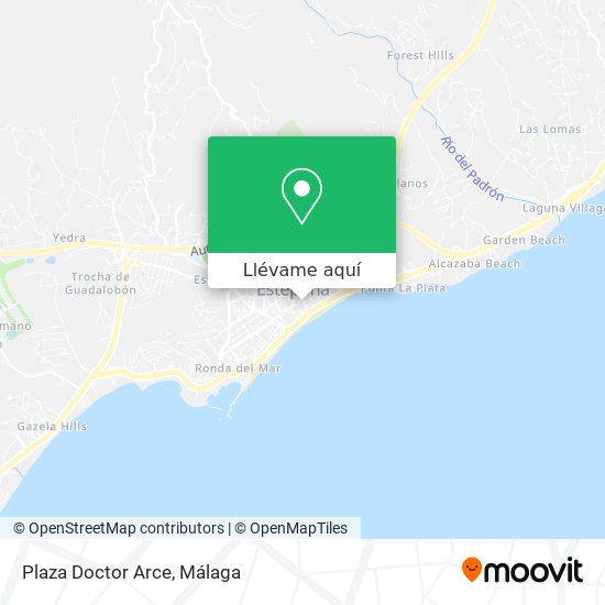 Mapa Plaza Doctor Arce