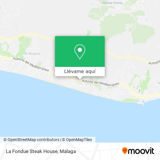 Mapa La Fondue Steak House