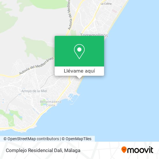 Mapa Complejo Residencial Dali