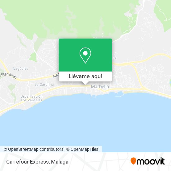 Mapa Carrefour Express