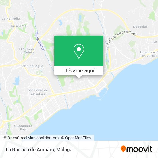 Mapa La Barraca de Amparo
