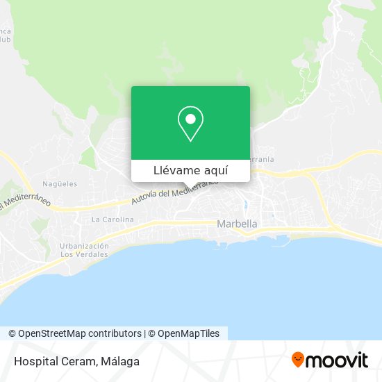 Mapa Hospital Ceram