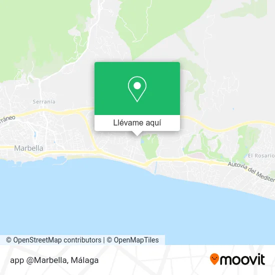 Mapa app @Marbella