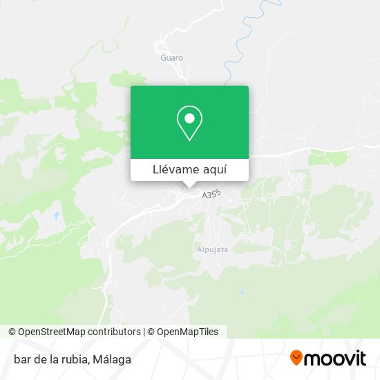 Mapa bar de la rubia