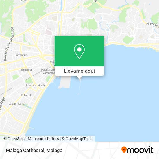 Mapa Malaga Cathedral