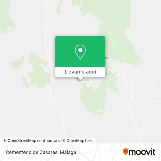 Mapa Cementerio de Casares