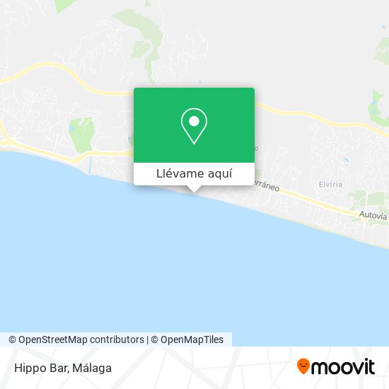 Mapa Hippo Bar