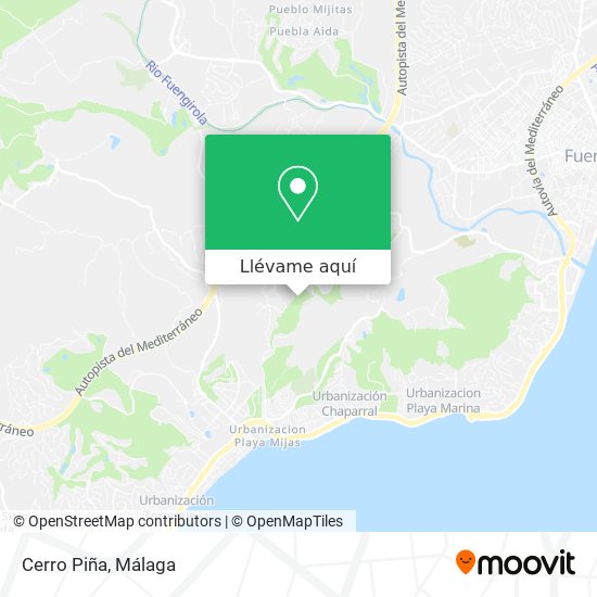 Mapa Cerro Piña