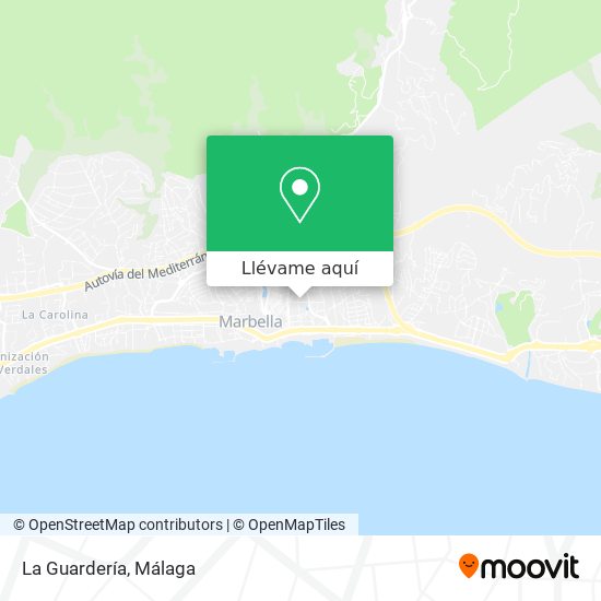 Mapa La Guardería