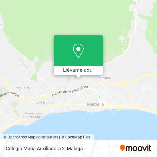 Mapa Colegio María Auxiliadora 2