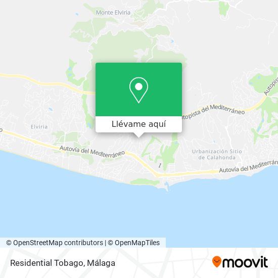Mapa Residential Tobago