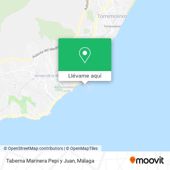 Mapa Taberna Marinera Pepi y Juan
