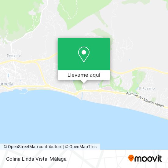 Mapa Colina Linda Vista