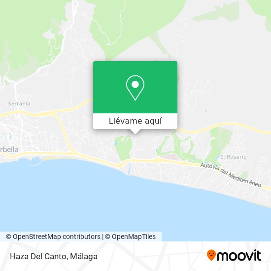 Mapa Haza Del Canto