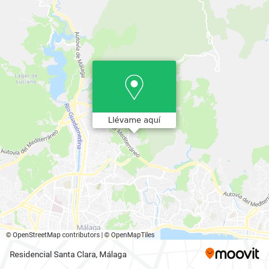 Mapa Residencial Santa Clara