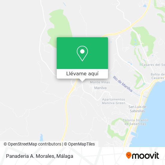 Mapa Panaderia A. Morales