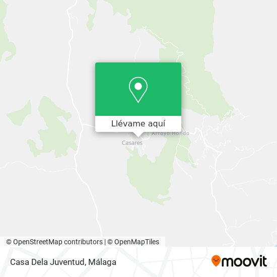 Mapa Casa Dela Juventud