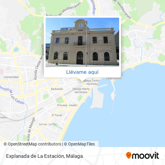 Mapa Explanada de La Estación