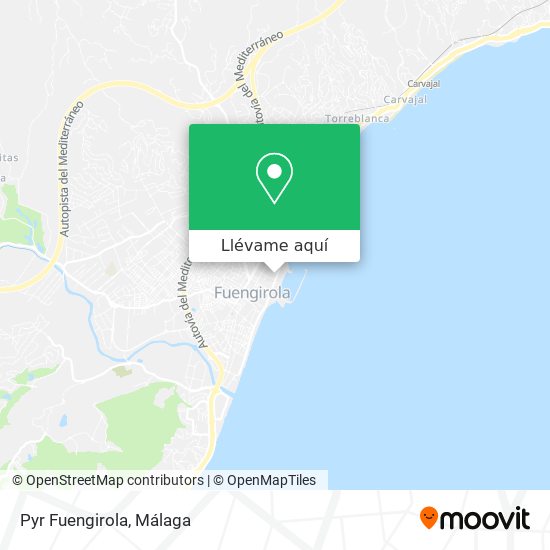 Mapa Pyr Fuengirola