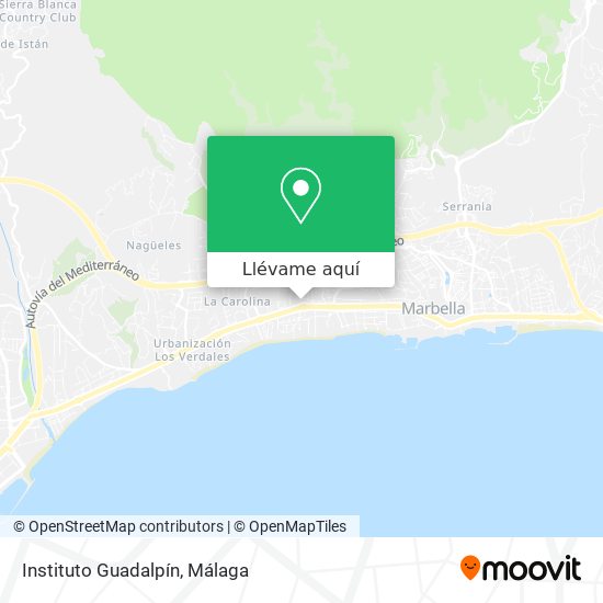 Mapa Instituto Guadalpín