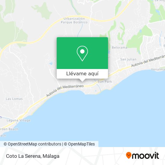 Mapa Coto La Serena