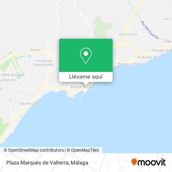 Mapa Plaza Marqués de Valterra
