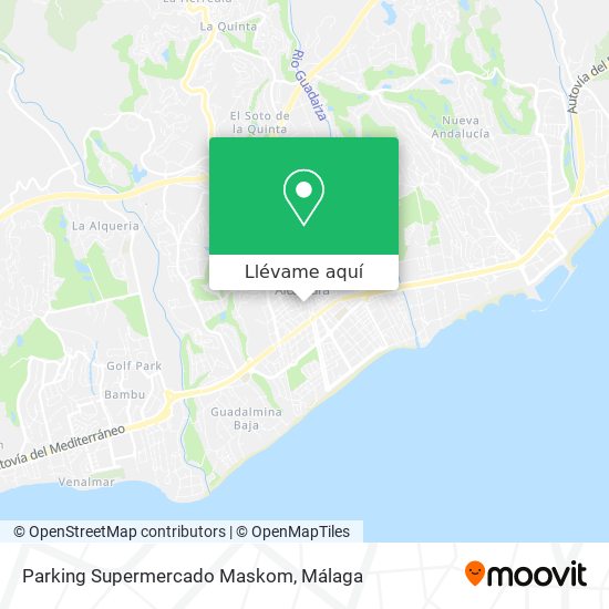 Mapa Parking Supermercado Maskom