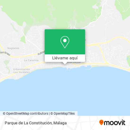 Mapa Parque de La Constitución